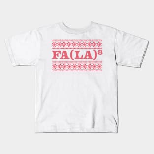 Fa La 8 - funny christmas Kids T-Shirt